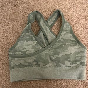 Green Sports Bra